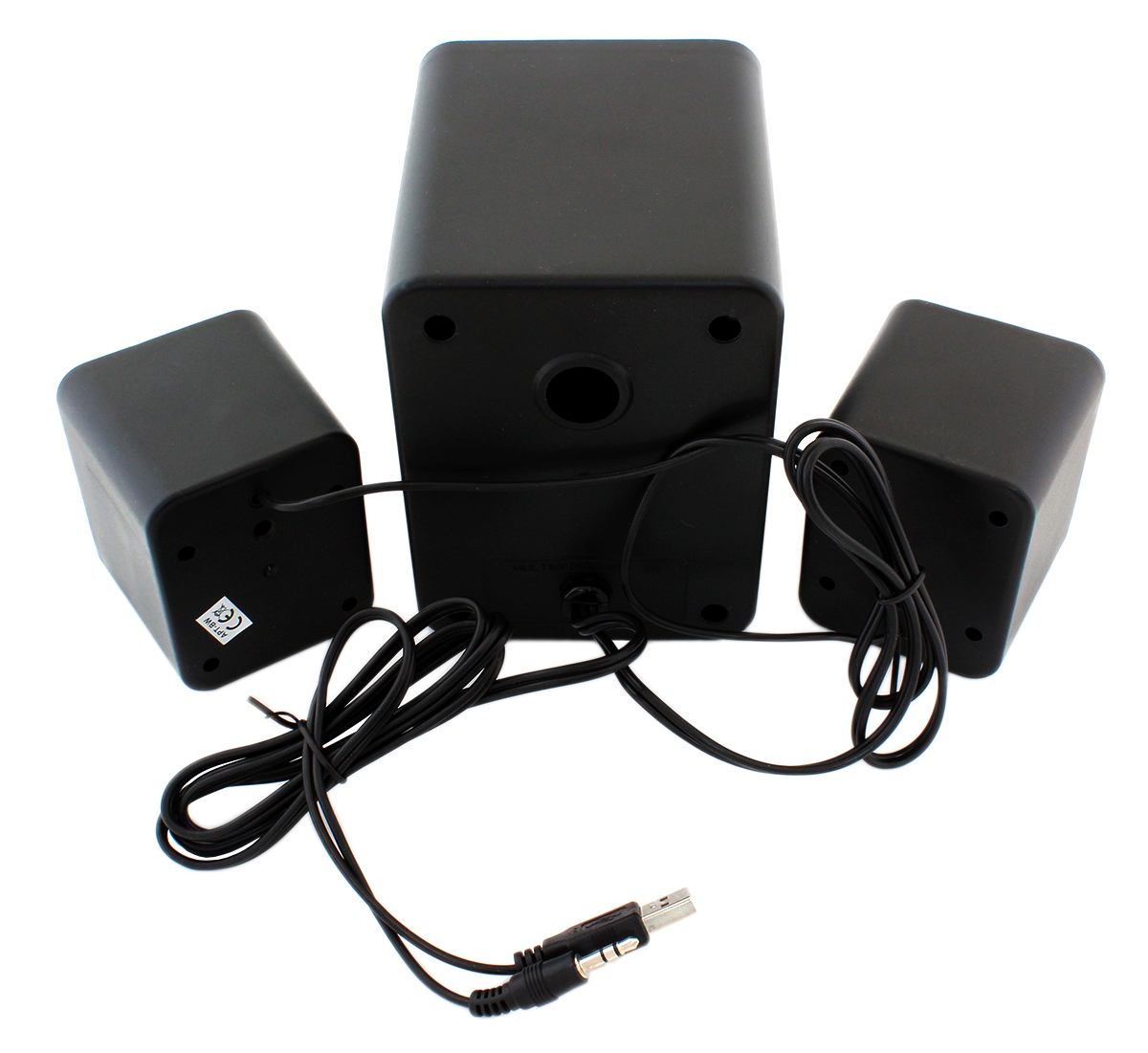 ZS35B_zs35b_14.jpg AVX-ZS35B Boxe Stereo 2.1 cu conectare USB & Jack, putere 5W + 2 x 3W