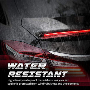 AVX-T160921-2 Eleron auto cu lampa stop frana suplimentara pentru autoturisme, 12V, 120cm, Carbon