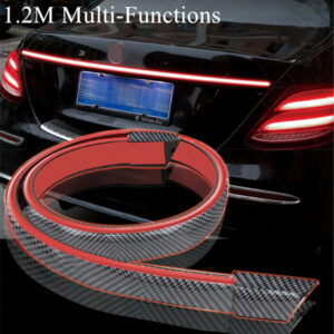 AVX-T160921-2 Eleron auto cu lampa stop frana suplimentara pentru autoturisme, 12V, 120cm, Carbon