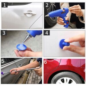 AVX-WT-REMDEN02 Unealta Profesionala PDR (Paintless Dent Repair) pentru indreptare caroserie, cu accesorii incluse, model AVX-WT-REMDEN02