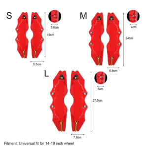 AVX-T090818-2 Set 2 ornamente pentru etrieri, marime M, culoare Rosie