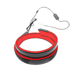 AVX-T160921-1 Eleron auto cu lampa stop frana suplimentara pentru autoturisme, 12V, 120cm, Negru