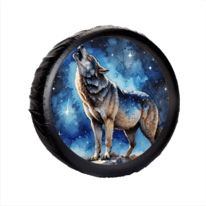 AVX-RR01 Sticker Auto "Roata de Rezerva" rezistenta la intemperii si raze UV, diametru 55 cm, Cod: AVX-RR01