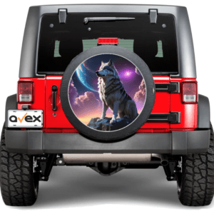 Sticker Auto "Roata de Rezerva" rezistenta la intemperii si raze UV, diametru 55 cm, Cod: AVX-RR02