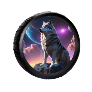 AVX-RR02 Sticker Auto "Roata de Rezerva" rezistenta la intemperii si raze UV, diametru 55 cm, Cod: AVX-RR02