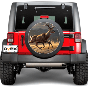 Sticker Auto "Roata de Rezerva" rezistenta la intemperii si raze UV, diametru 55 cm, Cod: AVX-RR06