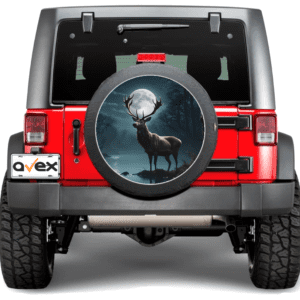 Sticker Auto "Roata de Rezerva" rezistenta la intemperii si raze UV, diametru 55 cm, Cod: AVX-RR09