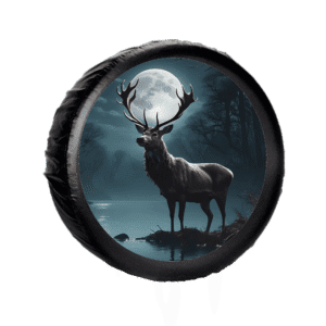 AVX-RR09 Sticker Auto "Roata de Rezerva" rezistenta la intemperii si raze UV, diametru 55 cm, Cod: AVX-RR09