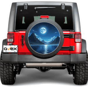 Sticker Auto "Roata de Rezerva" rezistenta la intemperii si raze UV, diametru 55 cm, Cod: AVX-RR14