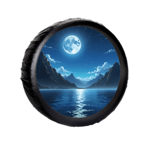 AVX-RR14 Sticker Auto "Roata de Rezerva" rezistenta la intemperii si raze UV, diametru 55 cm, Cod: AVX-RR14