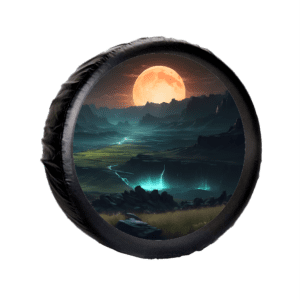 AVX-RR15 Sticker Auto "Roata de Rezerva" rezistenta la intemperii si raze UV, diametru 55 cm, Cod: AVX-RR15