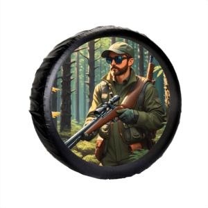 AVX-RR19 Sticker Auto "Roata de Rezerva" rezistenta la intemperii si raze UV, diametru 55 cm, Cod: AVX-RR19