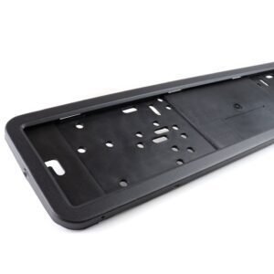 Suport numar inmatriculare din INOX negru mat, LPF 003