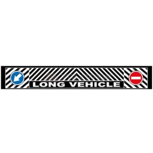 AVX-T5640 Aparatoare de noroi pentru camioane, inscriptionata, din cauciuc, dimensiune 190 x 35 cm