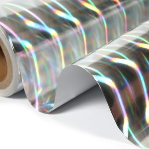 AVX-HOLO60X3M Folie HOLOGRAFICA pentru colantare elemente auto, 200g/mp, printabila Pigment, Laser, Solvent, UV (3m x 60cm)