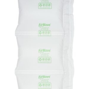 Set 2 role folie pentru utilaje de productie perne cu bule de aer, lungime rola 700m, dimensiune perna 210 x 150 mm