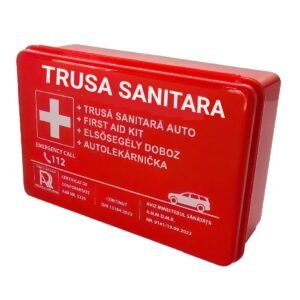 Trusa auto de prim ajutor Omologata RAR, Certificata DIN13164