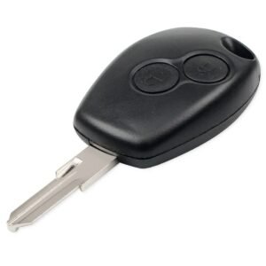 ​Carcasa Telecomanda Auto cu 2 butoane si lamela inclusa, compatibila Renault Trafic, Clio, Modus, Master, Vivaro, Movano, Twingo