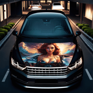 Folie Capota Auto “Hood Art” rezistenta la exterior