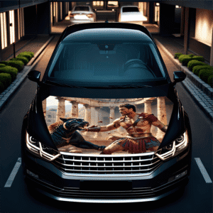 Folie Capota Auto “Hood Art” rezistenta la exterior, marime S (150 x 110cm) – Cod: AVX-CAPOTA-015S