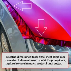 Folie Capota Auto “Hood Art” rezistenta la exterior, marime S (150 x 110cm) – Cod: AVX-CAPOTA-018S